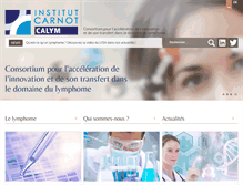 Tablet Screenshot of calym.org